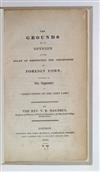 MALTHUS, THOMAS ROBERT. The Grounds of an Opinion on the Policy of Restricting the Importation of Foreign Corn.  1815